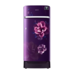 SAMSUNG 189 L Direct Cool Single Door 5 Star Refrigerator with Base Drawer (Camellia Purple, RR21C2H25CR/HL)