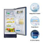 SAMSUNG 198 L Direct Cool Single Door 5 Star Refrigerator